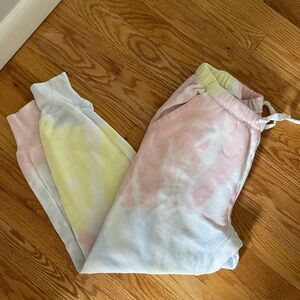 Tie dye jogger sweatpants